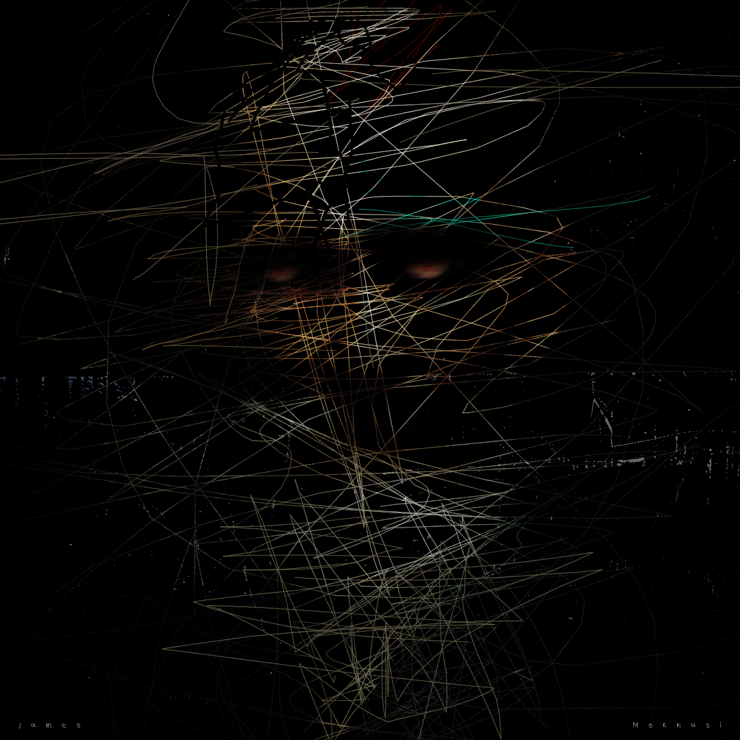 Low Embers, 2026. Mixed media, Mixed media, 100 × 100 cm.